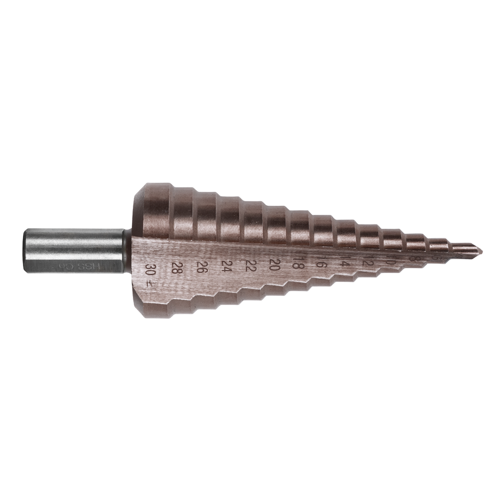 Straight Flute HSS Cobalt Step Drill Bit 4-30mm AK4732