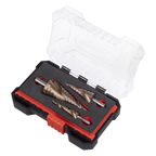 Spiral Flute HSS Cobalt Step Drill Bit Set 3pc AK4743