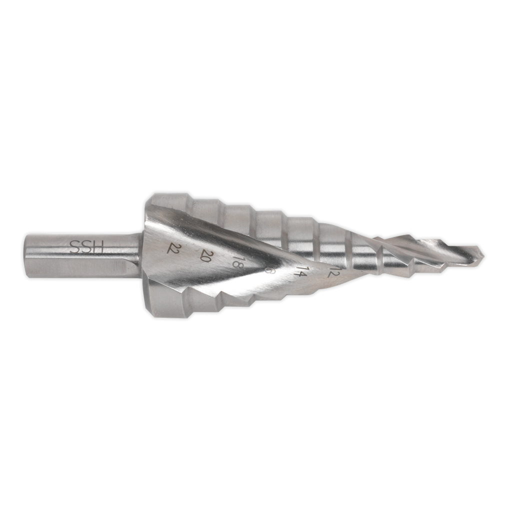 Double Spiral HSS 4341 Step Drill Bit 4-22mm AK4747