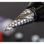 Spiral Flute HSS 4341 Step Drill Bit 4-22mm AK4747