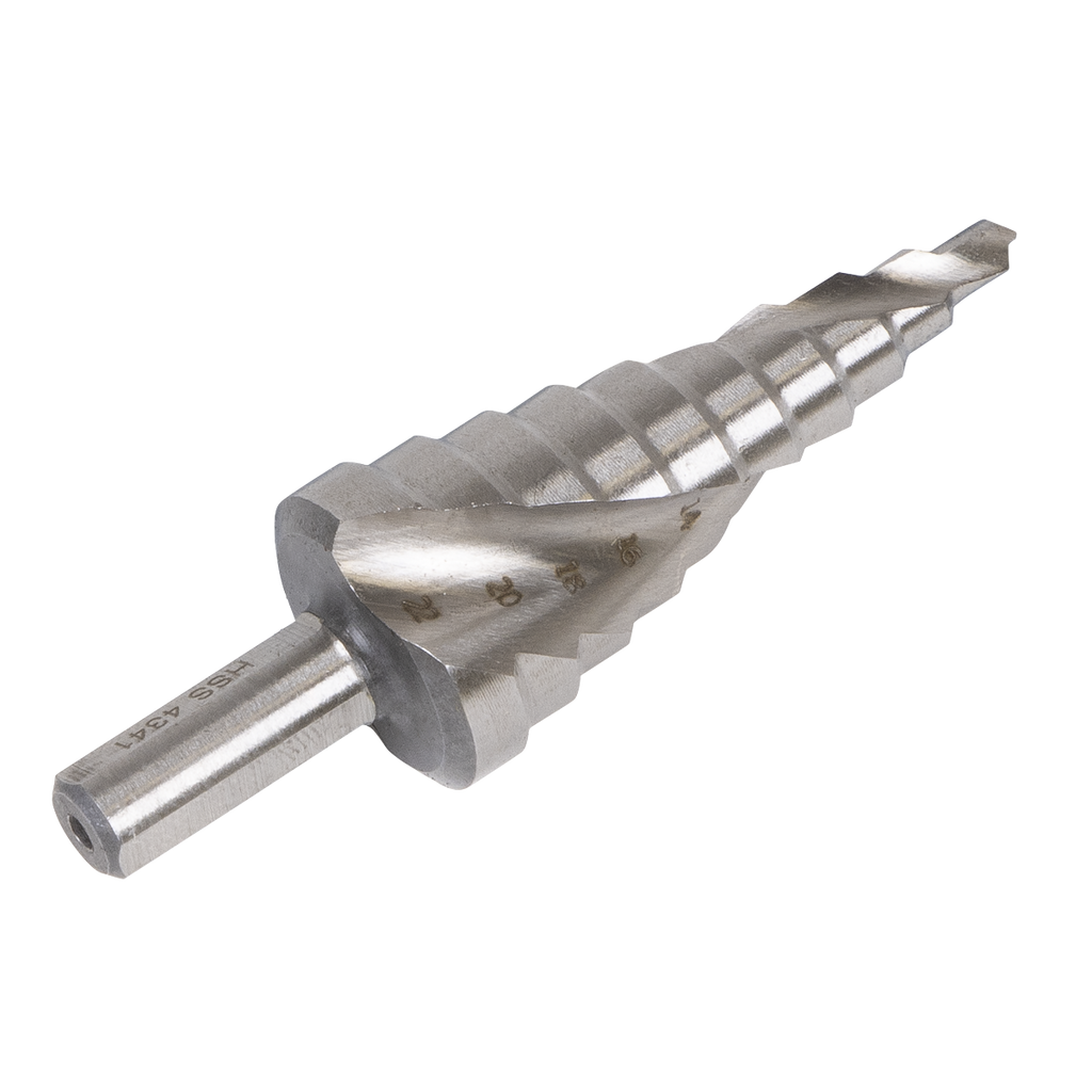 Spiral Flute HSS 4341 Step Drill Bit 4-22mm AK4747