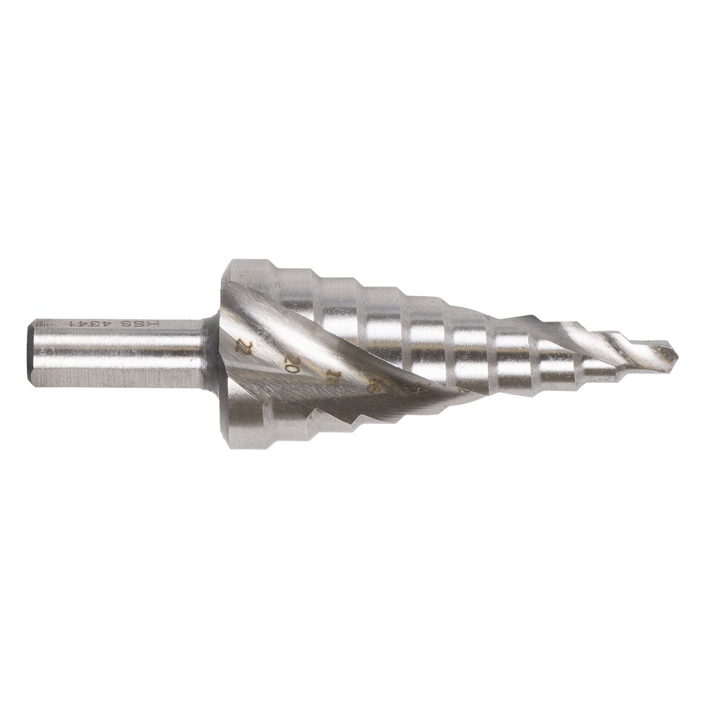 Spiral Flute HSS 4341 Step Drill Bit 4-22mm AK4747