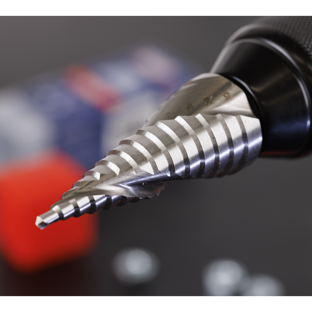 Spiral Flute HSS 4341 Step Drill Bit 4-30mm AK4748
