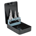 Spiral Flute HSS 4341 Step Drill Bit Set 3pc AK4749
