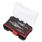 Spiral Flute HSS 4341 Step Drill Bit Set 3pc AK4749