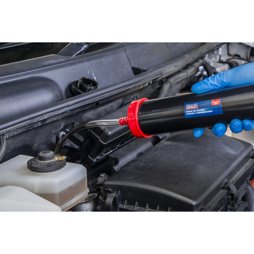 Oil Suction Syringe with Composite Body 500ml AK47