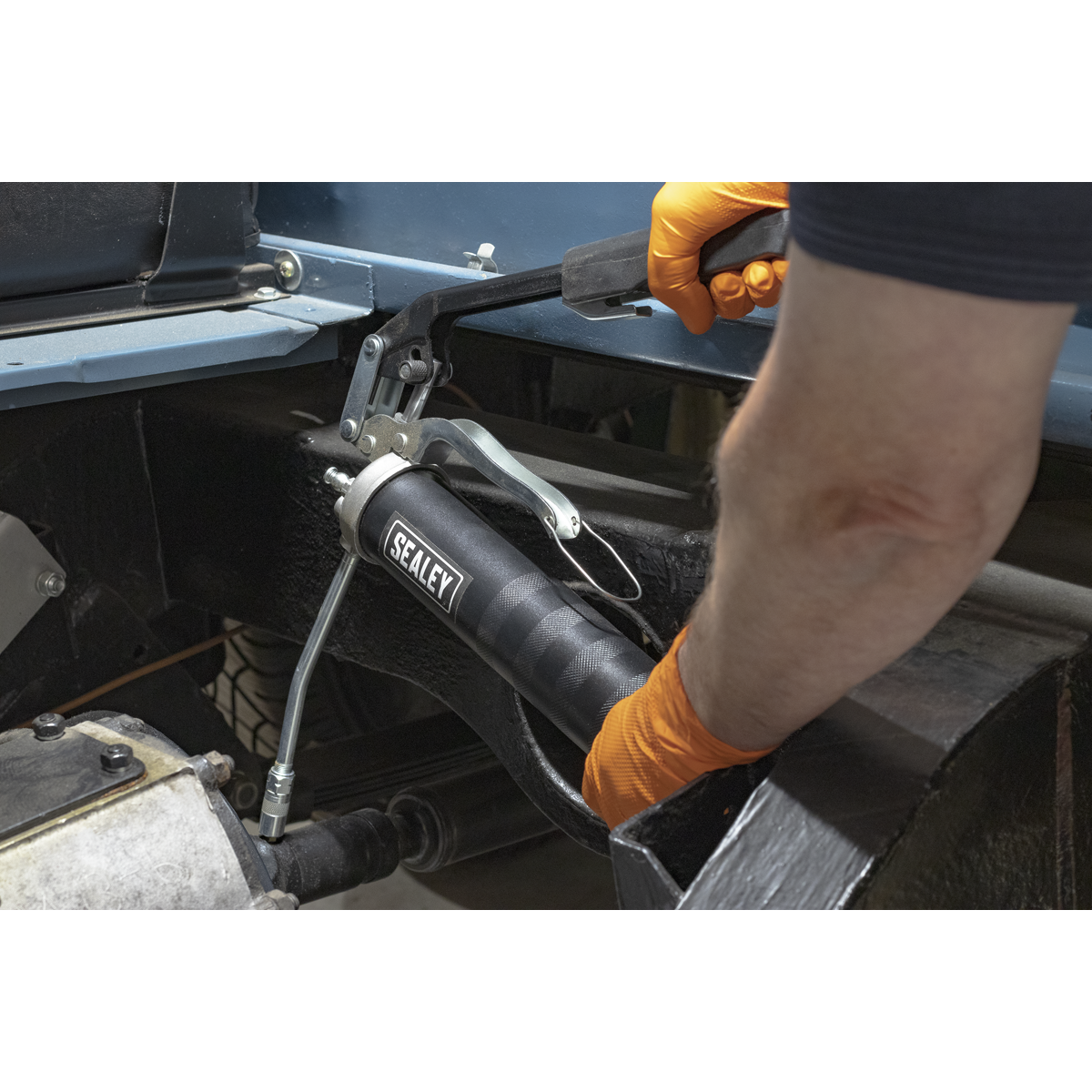 Heavy-Duty 3-Way Operating Grease Gun 4-Way Fill AK48