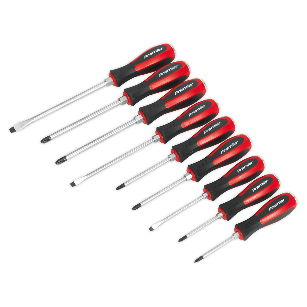 Hammer-Thru Screwdriver Set 9pc AK4934