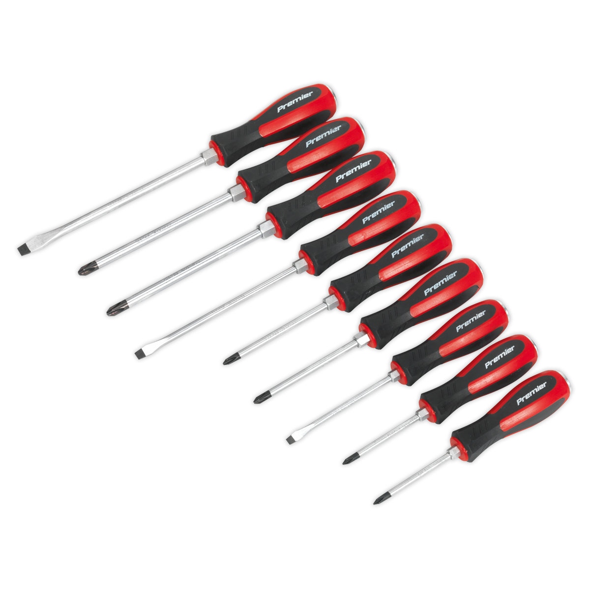 Hammer-Thru Screwdriver Set 9pc AK4934
