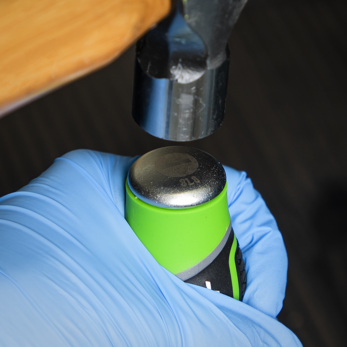 Hammer-Thru Screwdriver Set 6pc - Hi-Vis Green AK4940HV