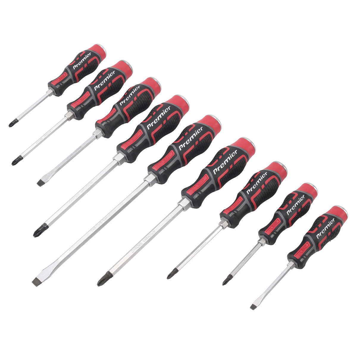 Hammer-Thru Screwdriver Set 9pc AK4941