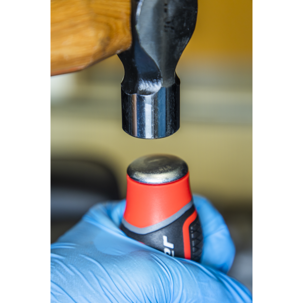 Extra-Long Hammer-Thru Screwdriver Set 450mm 3pc AK4942