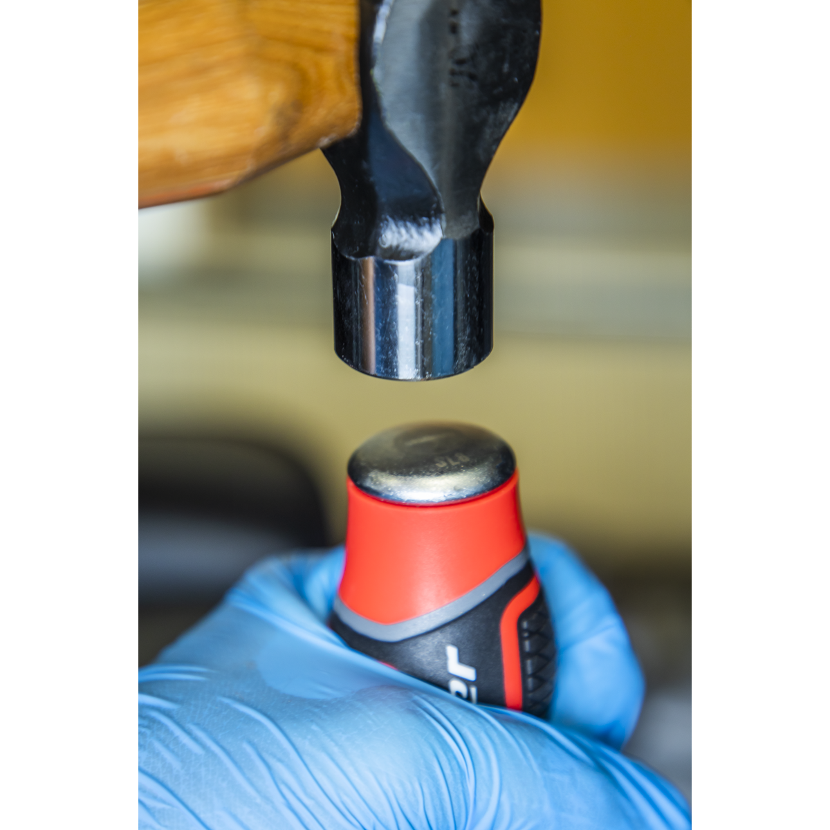 Extra-Long Hammer-Thru Screwdriver Set 450mm 3pc AK4942