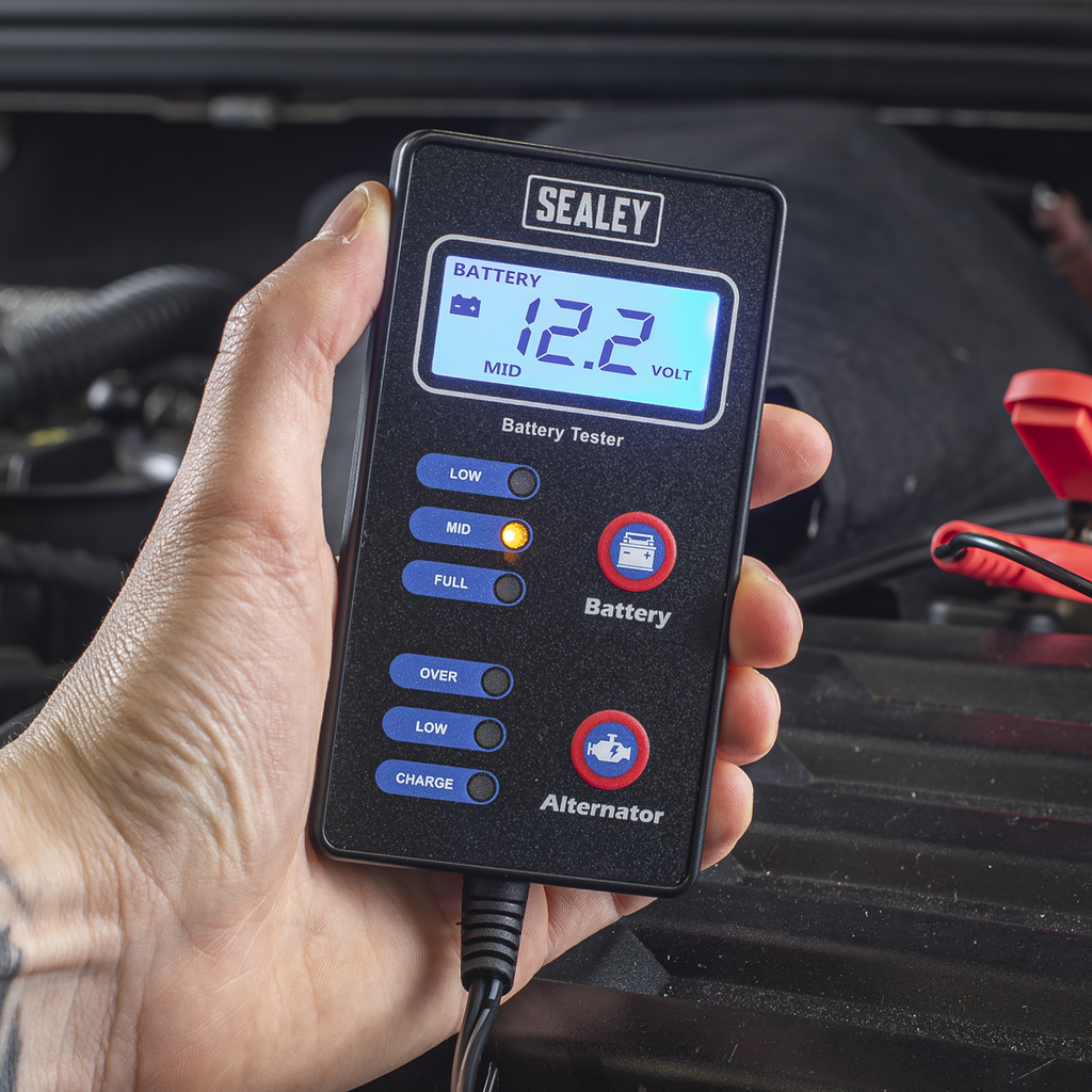 Battery & Alternator Tester with LCD Screen 12V AK500