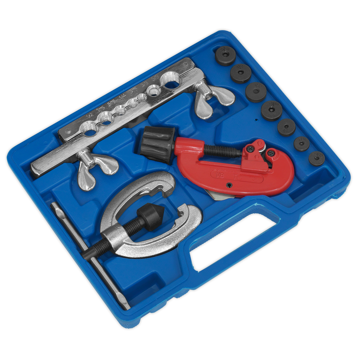 Pipe Flaring & Cutting Kit 10pc AK506