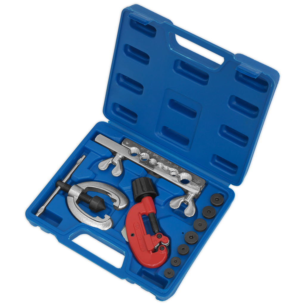 Pipe Flaring & Cutting Kit 10pc AK506