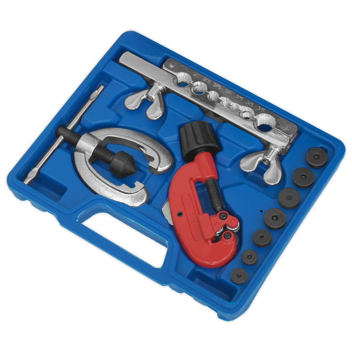 Pipe Flaring & Cutting Kit 10pc AK506