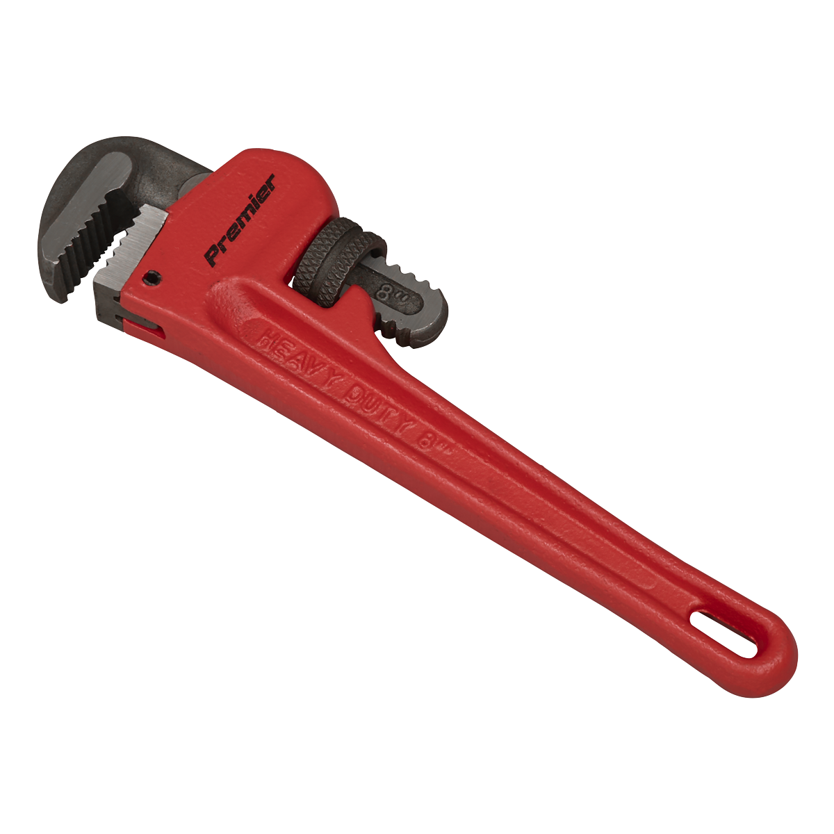 Cast Steel Pipe Wrench European Pattern 200mm AK5101