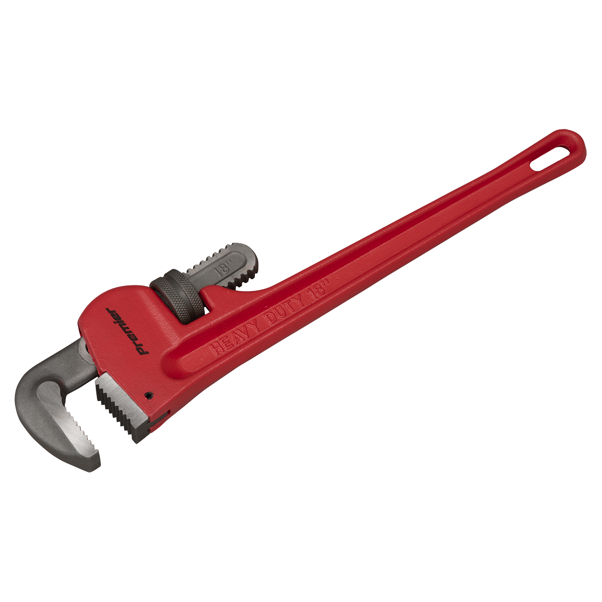 Cast Steel Pipe Wrench European Pattern 450mm AK5105