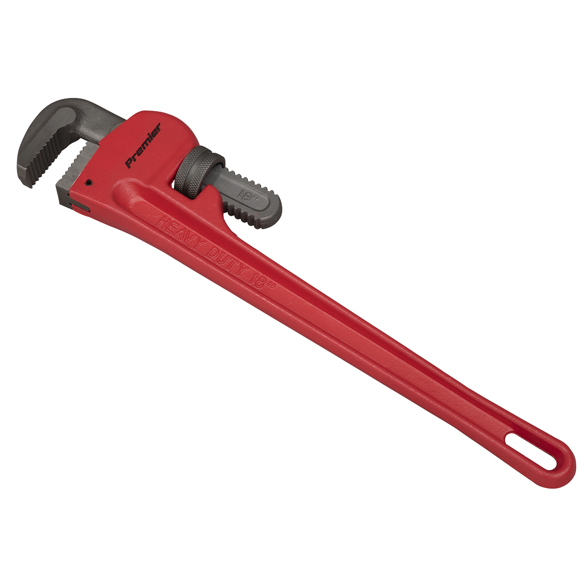 Cast Steel Pipe Wrench European Pattern 450mm AK5105