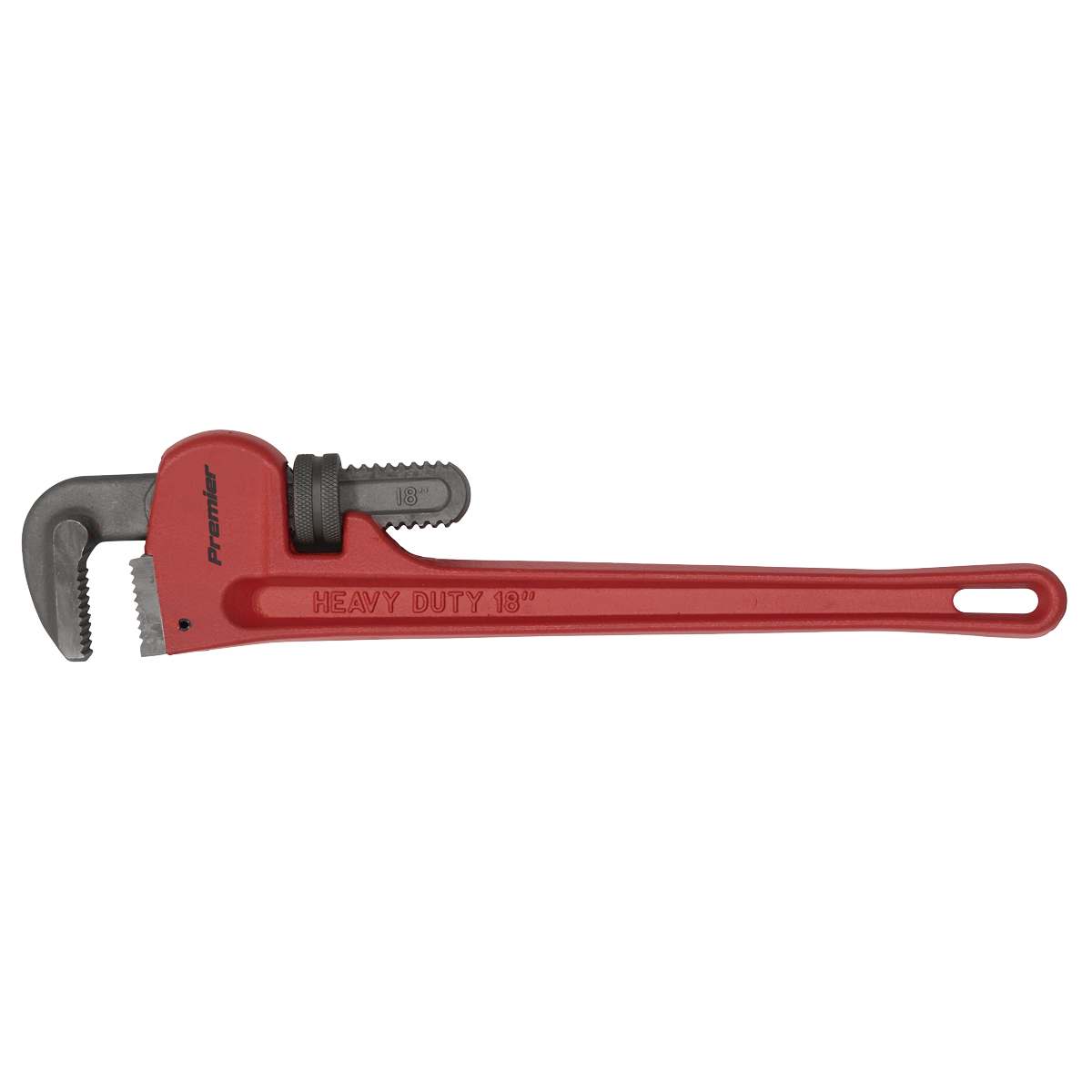 Cast Steel Pipe Wrench European Pattern 450mm AK5105