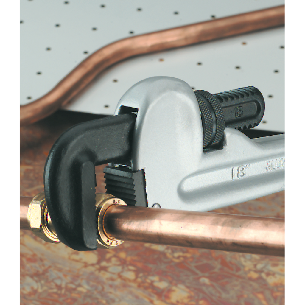 Aluminium Alloy Pipe Wrench European Pattern 250mm AK5106