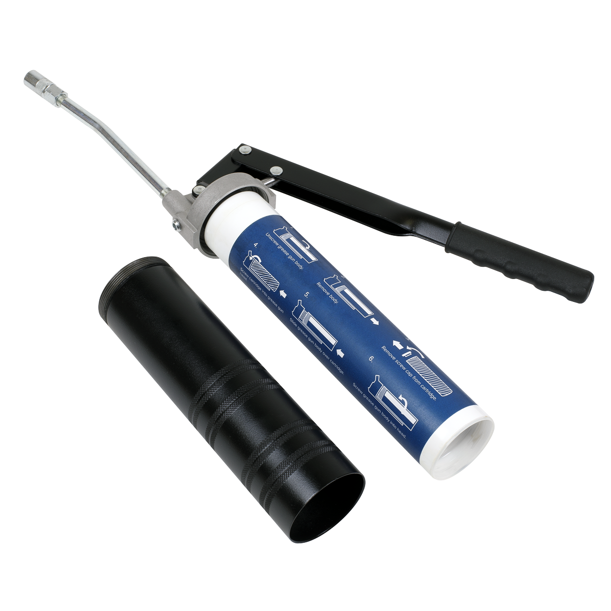 Manual Screw-Type Grease Gun AK52