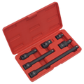 Impact Adaptor & Extension Bar Set 1/2"Sq Drive 6pc AK5514