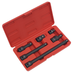 Impact Adaptor & Extension Bar Set 1/2"Sq Drive 6pc AK5514