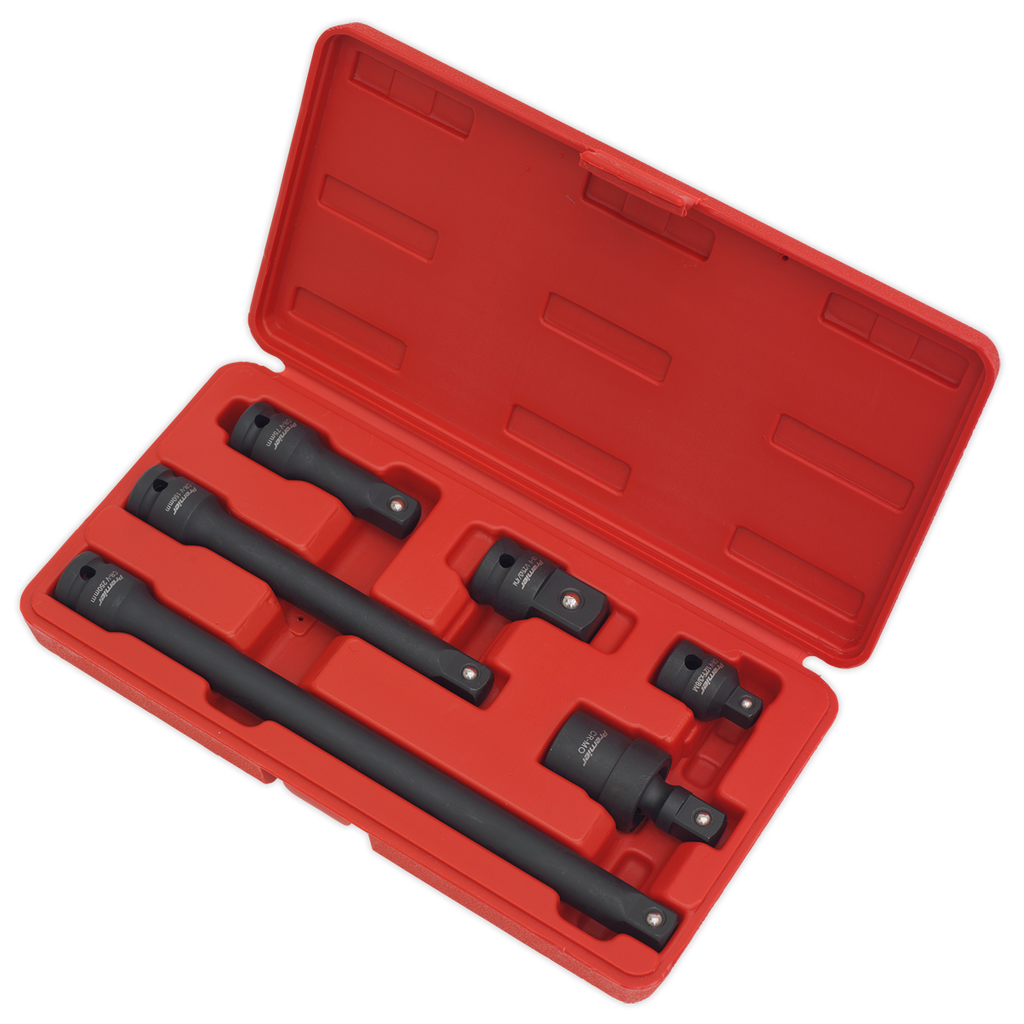 Impact Adaptor & Extension Bar Set 1/2"Sq Drive 6pc AK5514