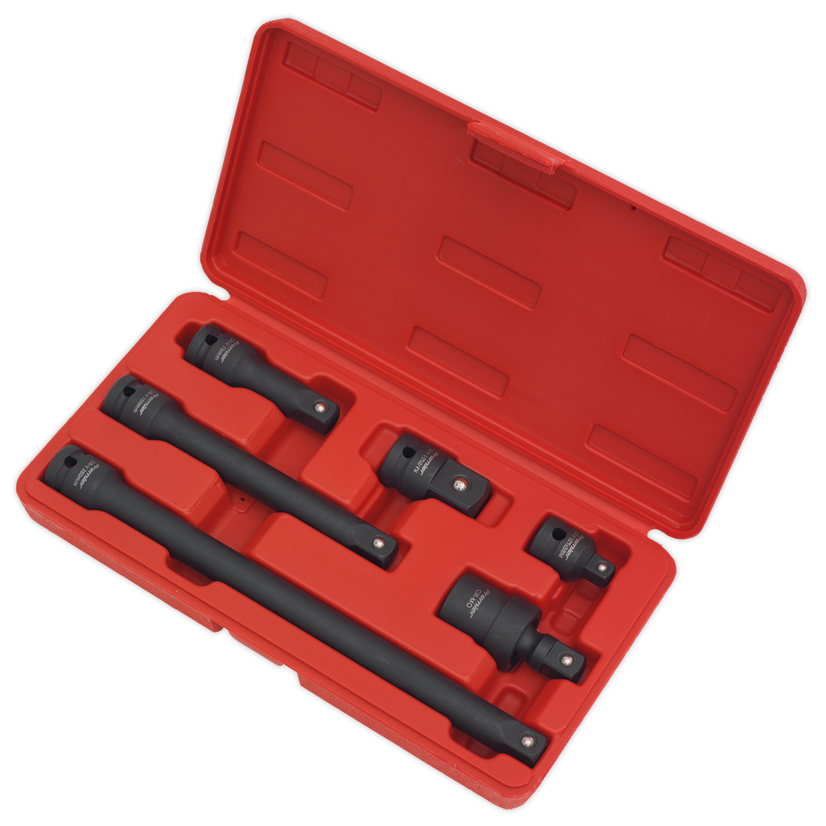Impact Adaptor & Extension Bar Set 1/2"Sq Drive 6pc AK5514