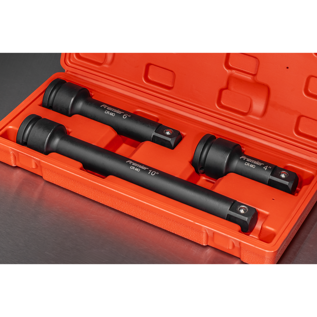 Impact Extension Bar Set 3/4"Sq Drive 3pc AK5515