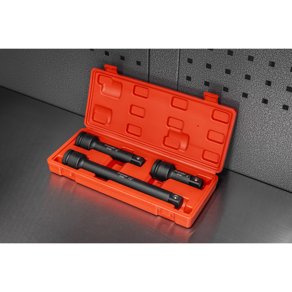 Impact Extension Bar Set 3/4"Sq Drive 3pc AK5515