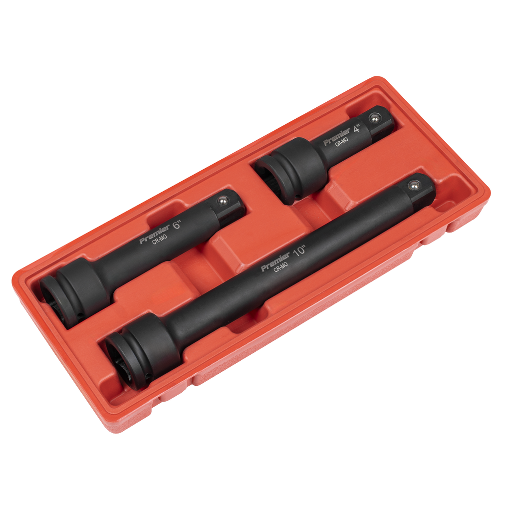 Impact Extension Bar Set 3/4"Sq Drive 3pc AK5515