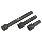 Impact Extension Bar Set 3/4"Sq Drive 3pc AK5515