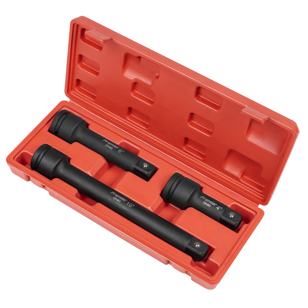 Impact Extension Bar Set 3/4"Sq Drive 3pc AK5515