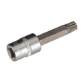 Spline Socket Bit 1/2"Sq Drive M14 x 100mm AK5531