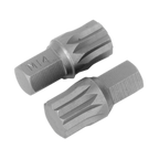Spline Bit M14 x 30mm - Pack of 2 AK5532