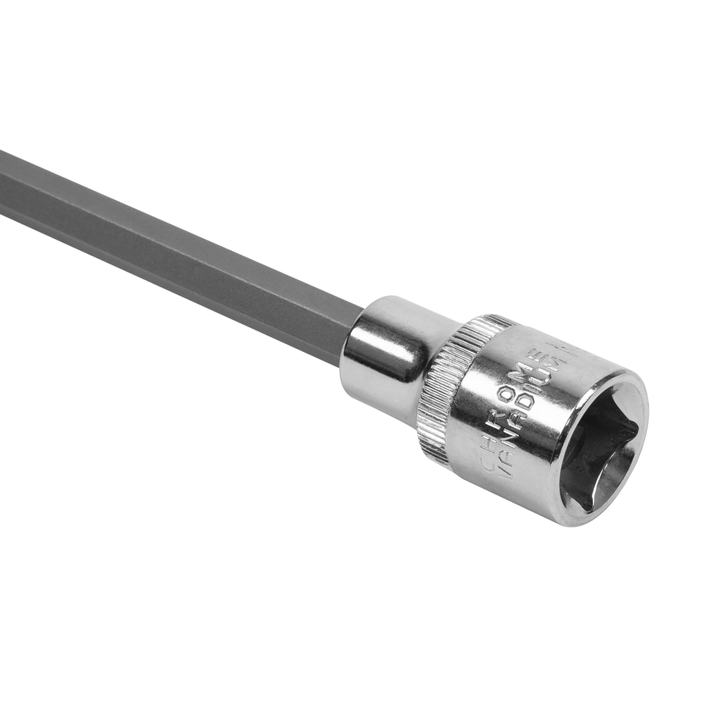 Extra-Long Spline Socket Bit M8 x 800mm 1/2"Sq Drive AK5535
