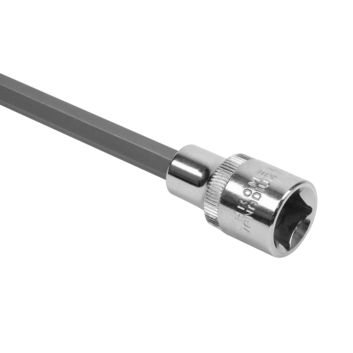 Extra-Long Spline Socket Bit M8 x 800mm 1/2"Sq Drive AK5535