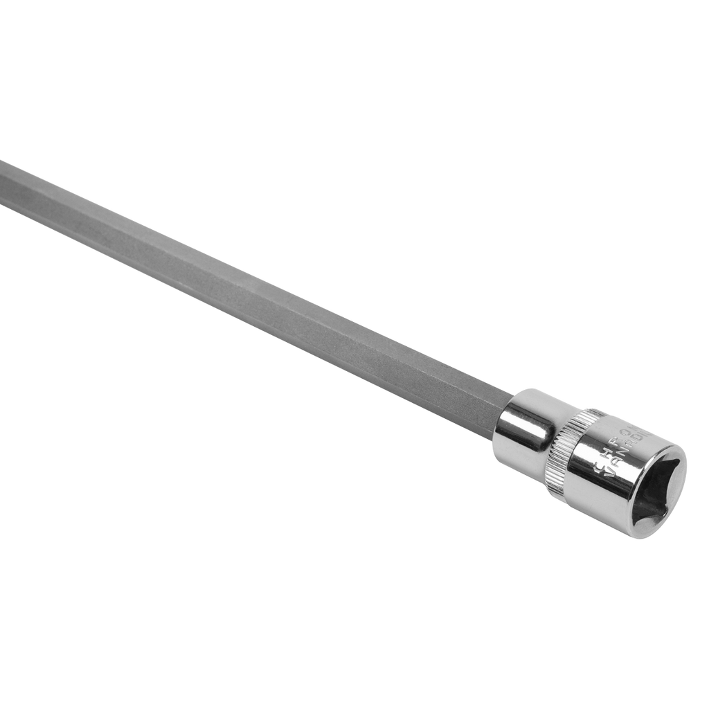 Extra-Long Spline Socket Bit M10 x 800mm 1/2"Sq Drive AK5536