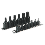 TRX-Star* Socket Bit Set 1/4" & 3/8"Sq Drive 13pc AK5584