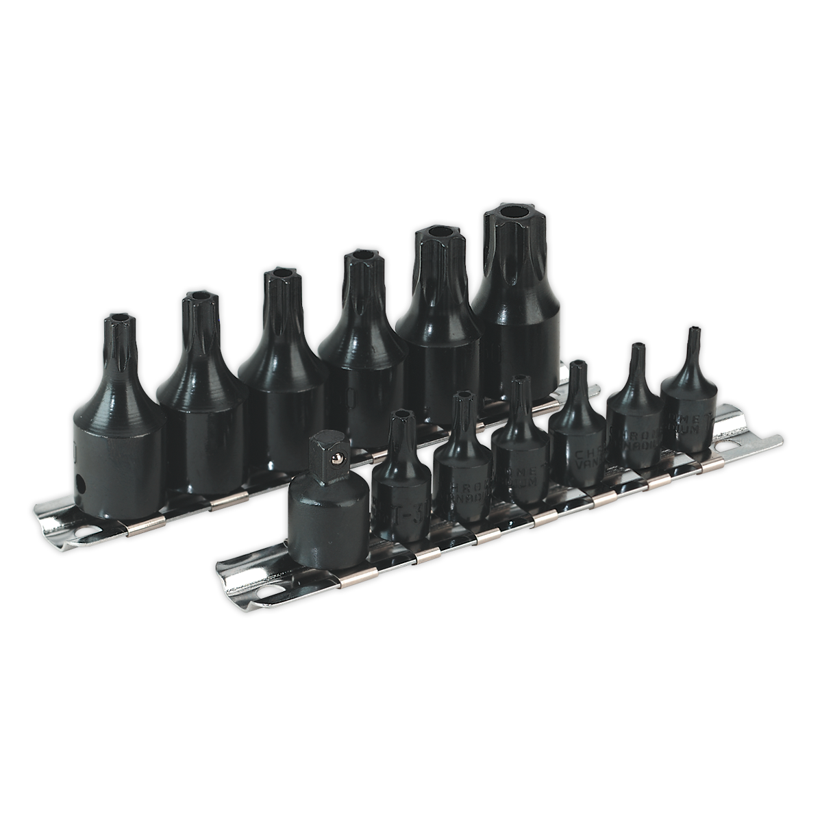 TRX-Star* Security Socket Bit Set 1/4" & 3/8"Sq Drive 13pc AK5585