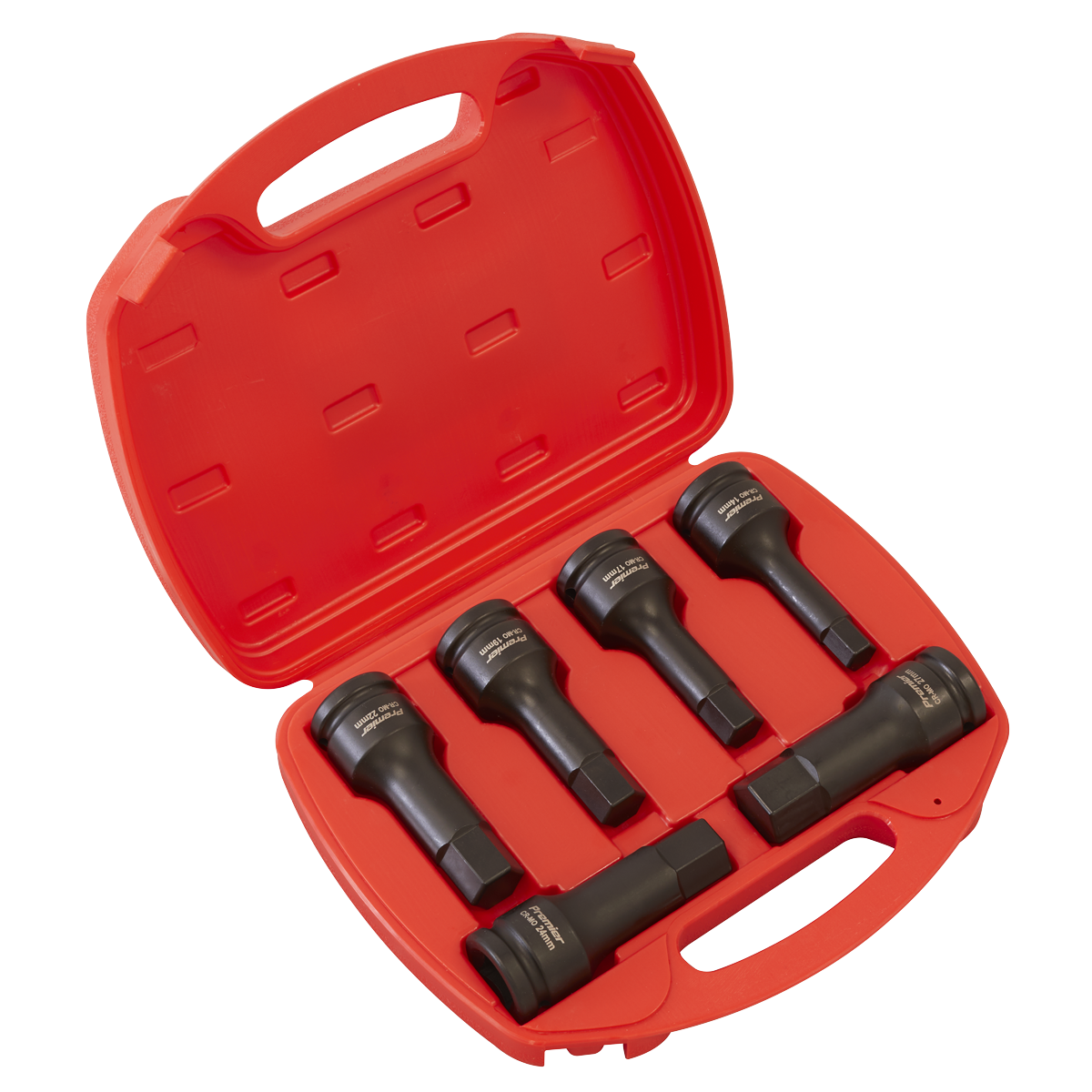 Hex Impact Socket Bit Set 3/4"Sq Drive 6pc AK5586