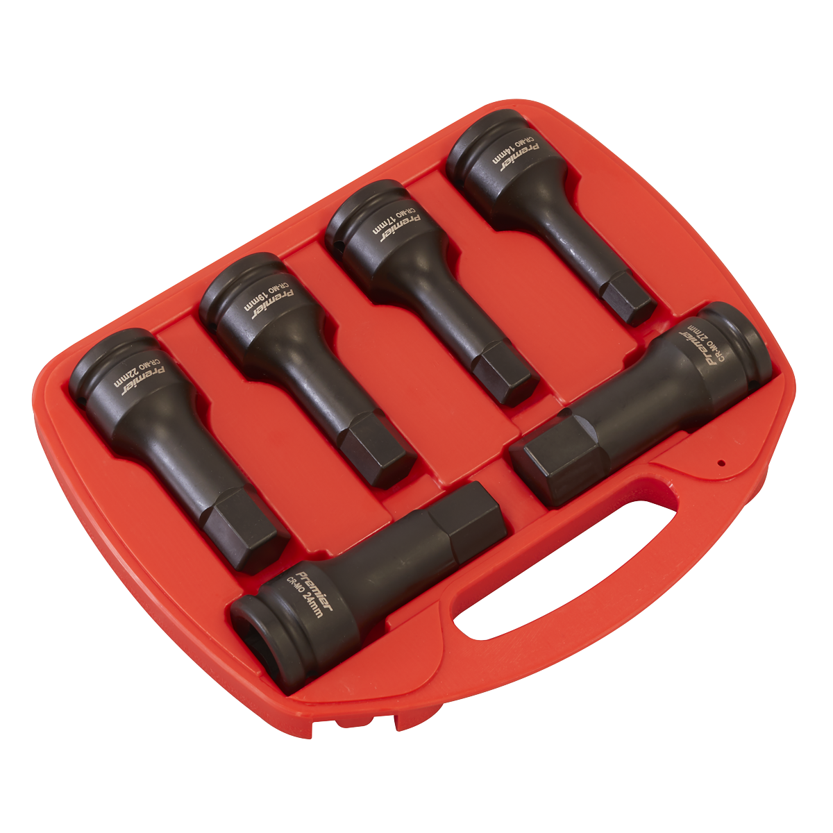 Hex Impact Socket Bit Set 3/4"Sq Drive 6pc AK5586