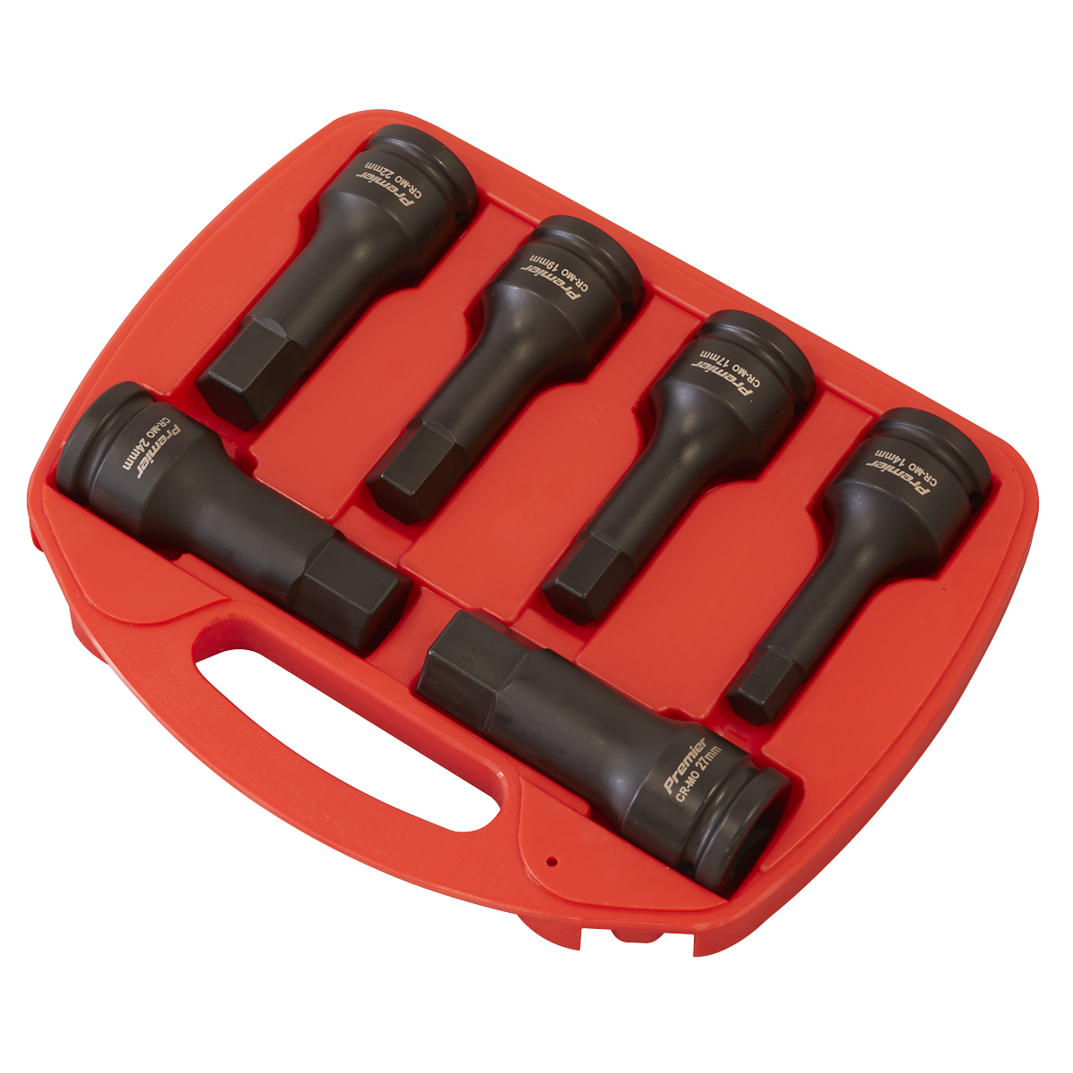 Hex Impact Socket Bit Set 3/4"Sq Drive 6pc AK5586
