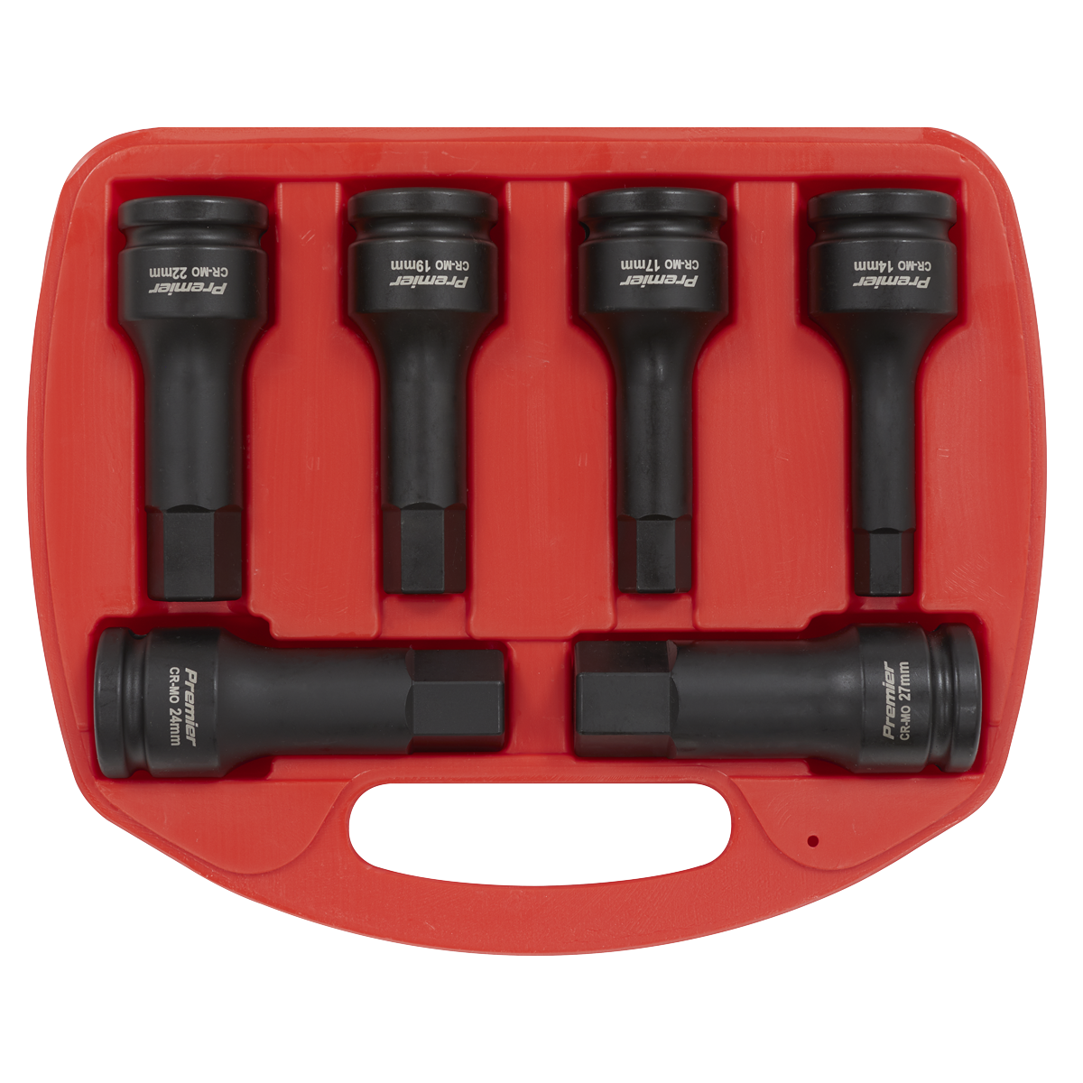Hex Impact Socket Bit Set 3/4"Sq Drive 6pc AK5586