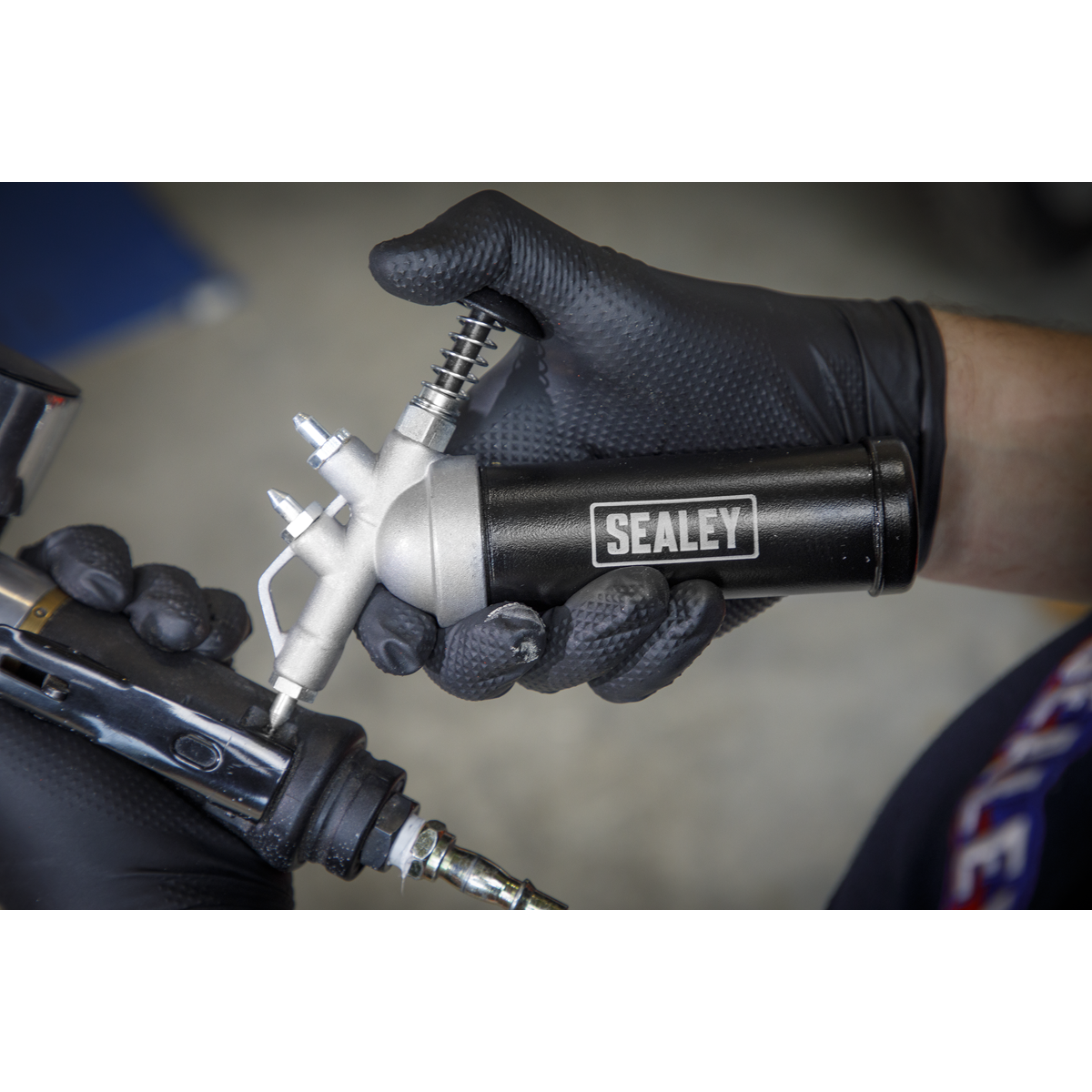 Push Type Mini Grease Gun AK55
