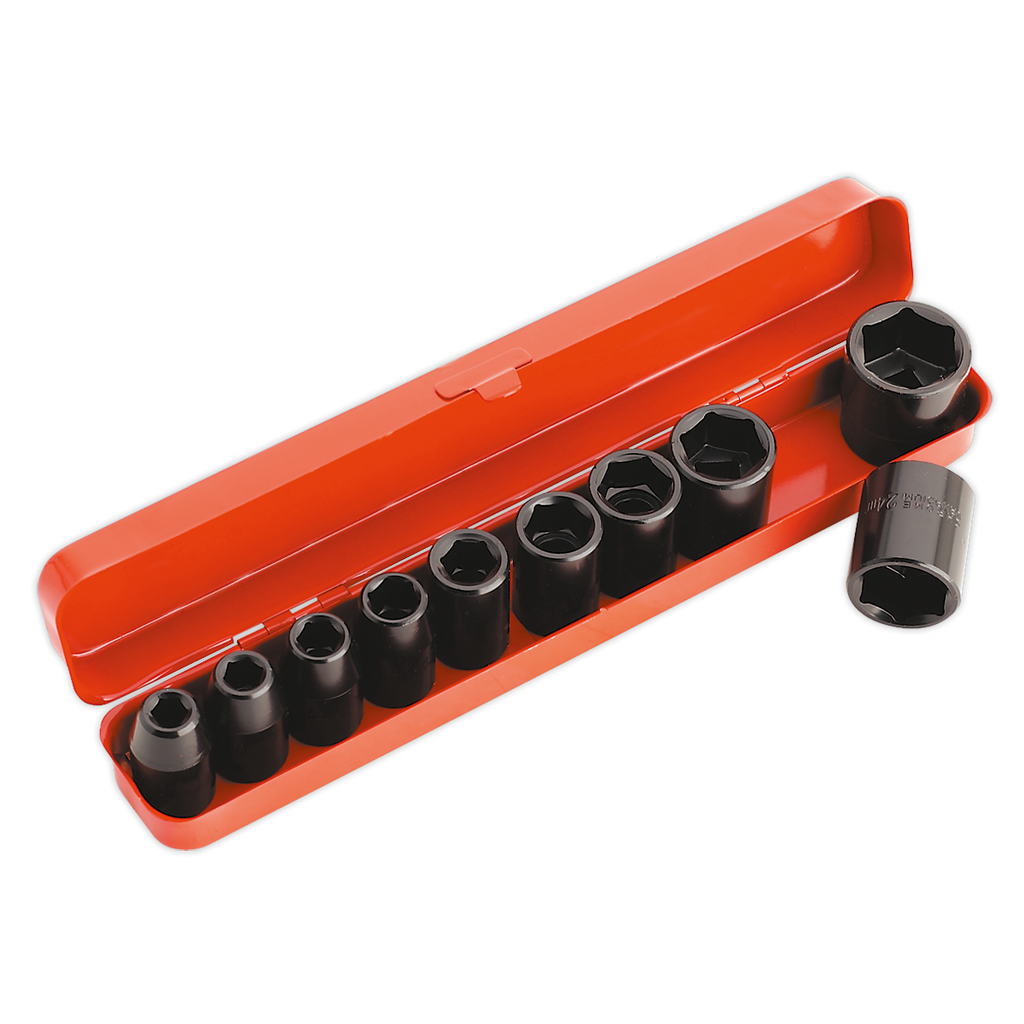 Impact Socket Set 1/2"Sq Drive 10pc AK56/11M