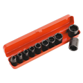 Impact Socket Set 1/2"Sq Drive 10pc AK56/11M